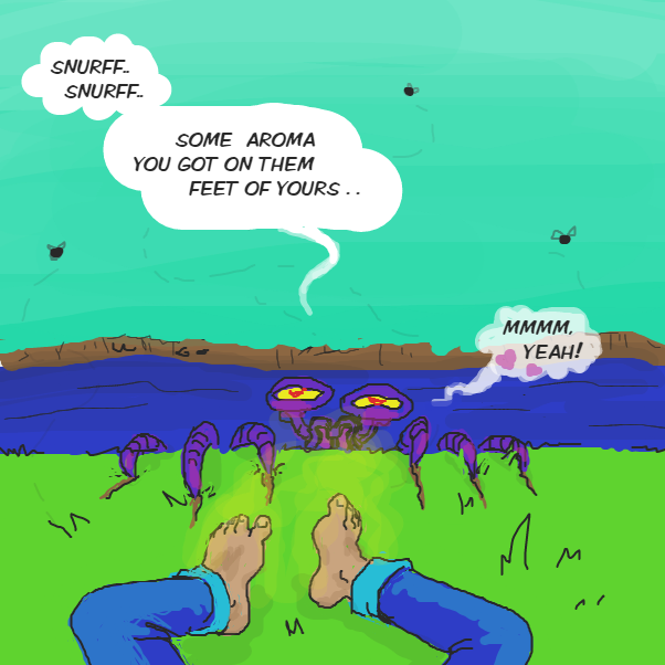 Drawing in Barefoot by Ramora