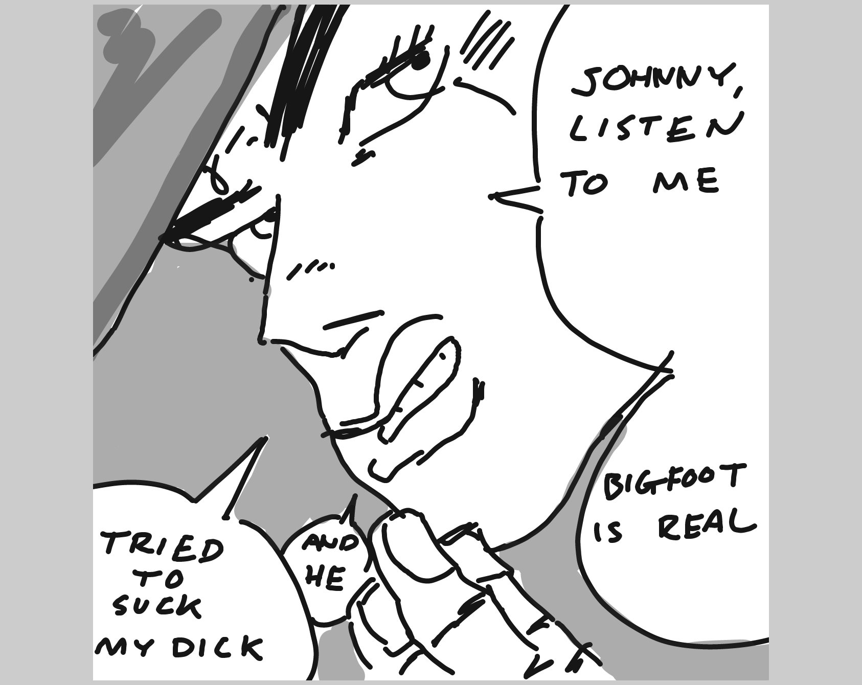  - Online Drawing Game Comic Strip Panel by Potato Man