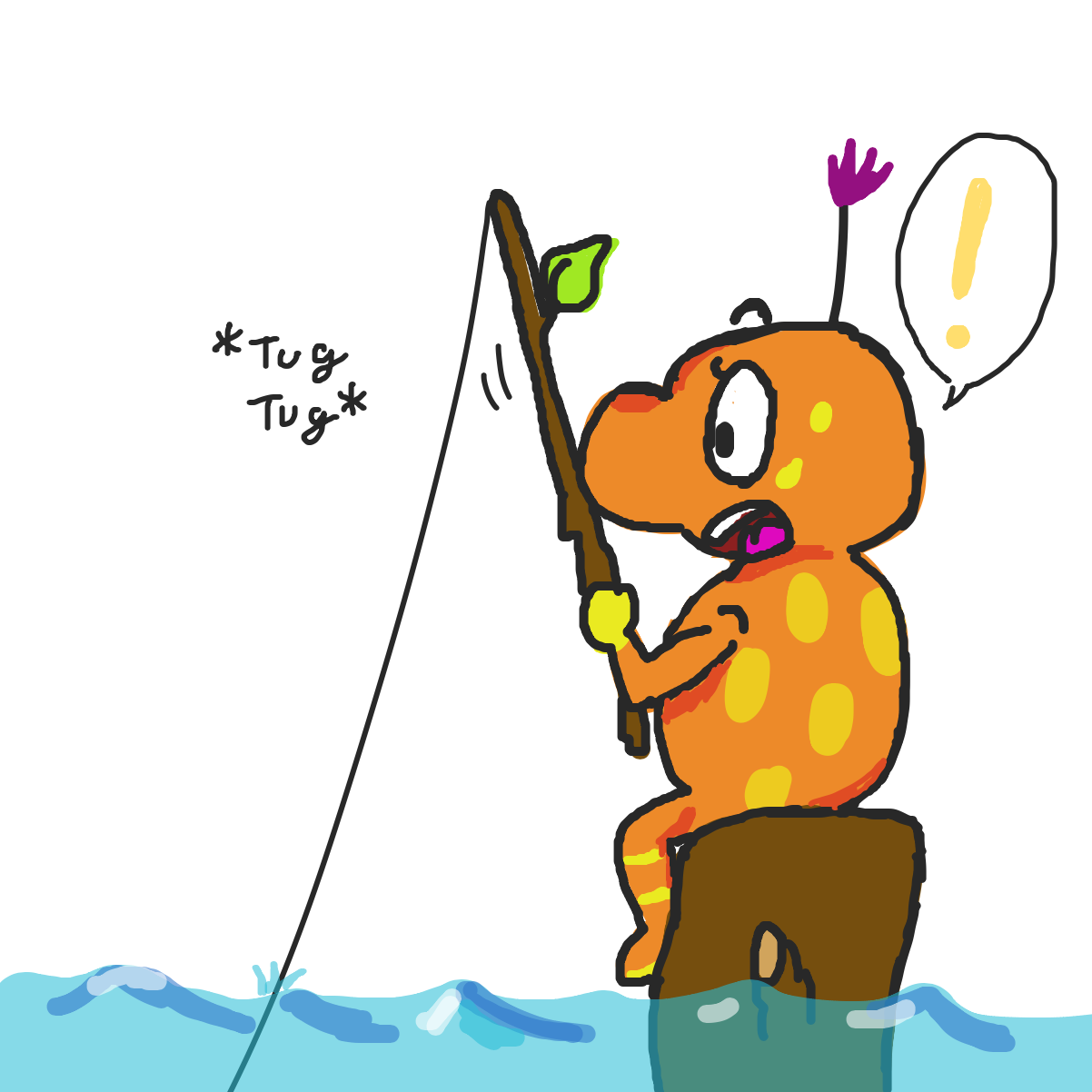 Drawing in It's a big one! by CherryFlavored