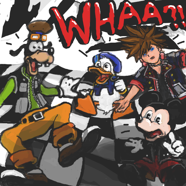 Drawing in The King of Hearts by Ramora