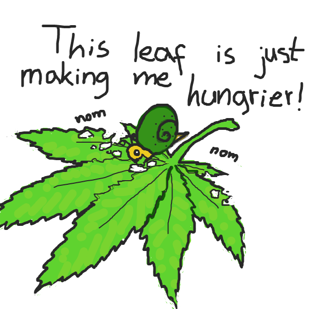 Drawing in Steve Snail by Ramora