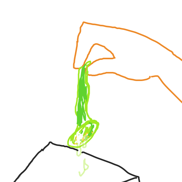 Drawing in A letter arrives by Ramora