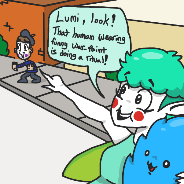 Drawing in Mimeicry by xavvypls