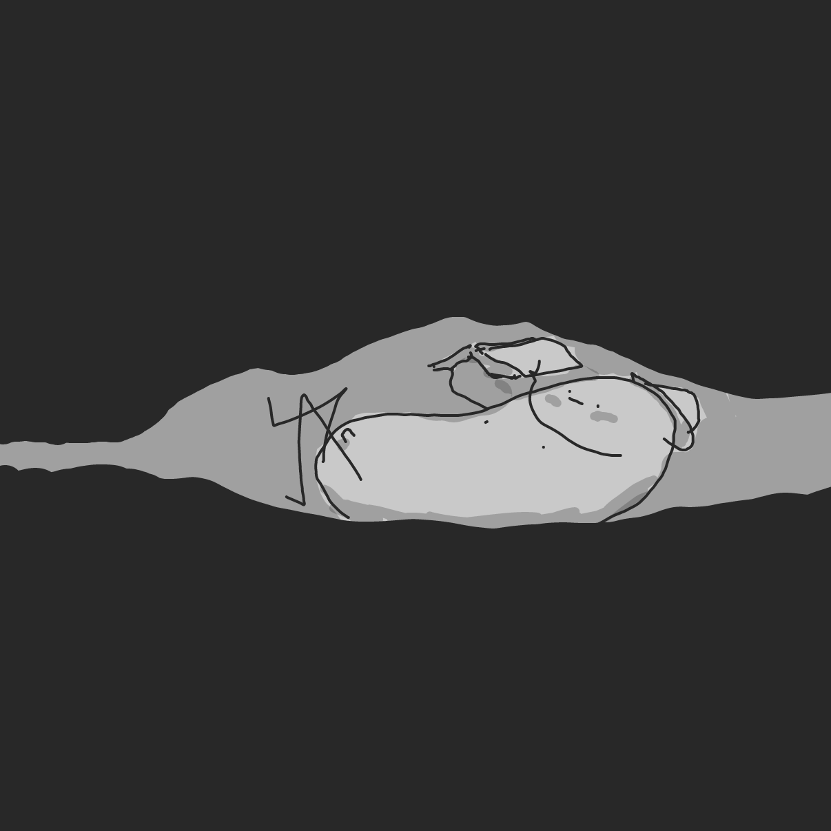 Drawing in Samuel the Snake by Potato Man