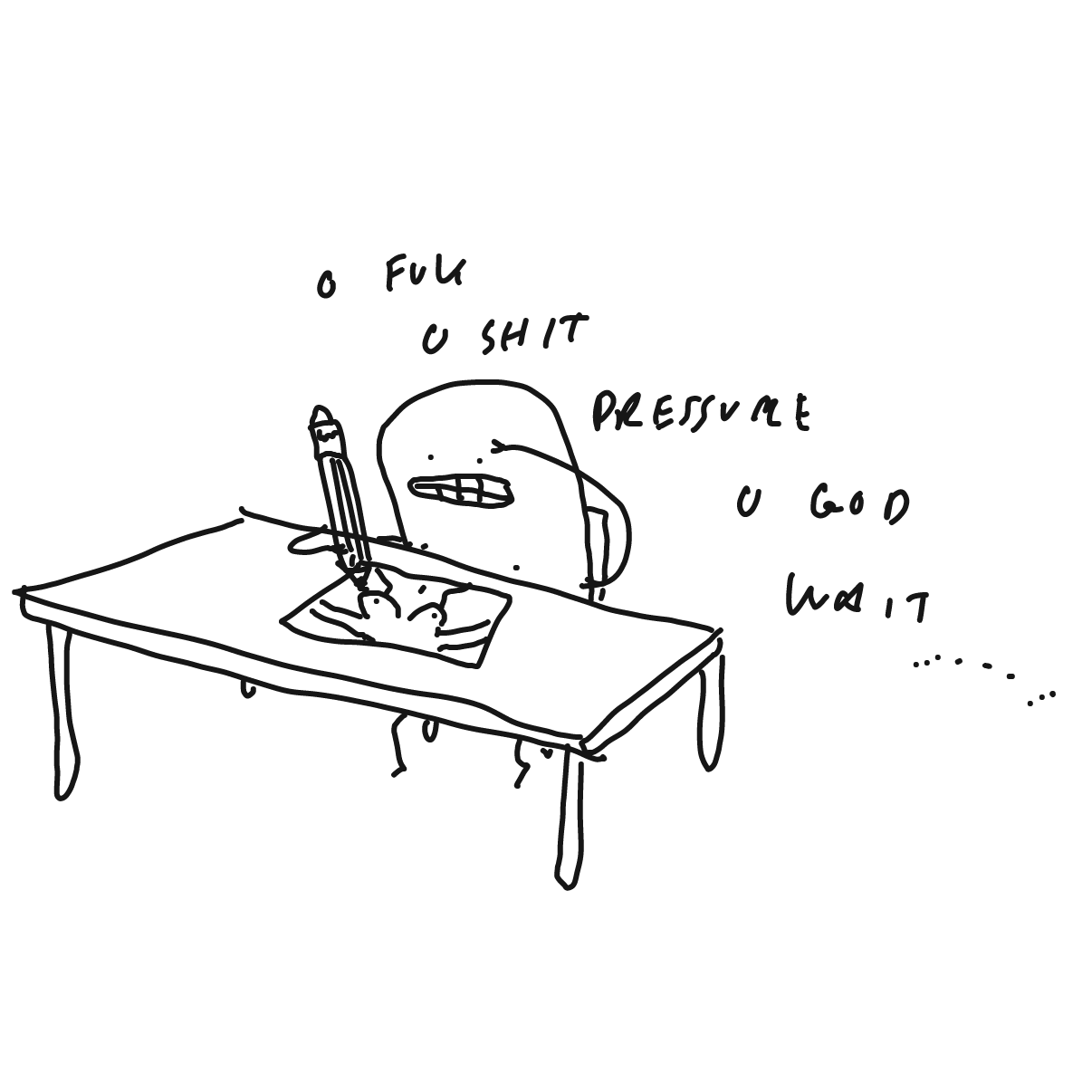  - Online Drawing Game Comic Strip Panel by Potato Man