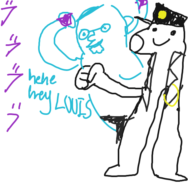 Drawing in petsah grifin briamn by harp00ns