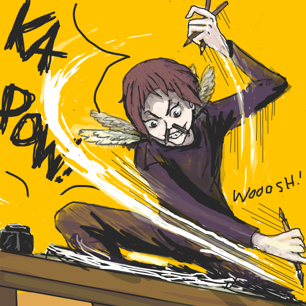 Drawing in Energetic Drawing!! by Ramora