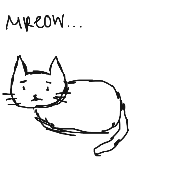 Uh oh! Looks like the mommy cat isn't feeling well... - Online Drawing Game Comic Strip Panel by ^-^HappyHurricane^-^