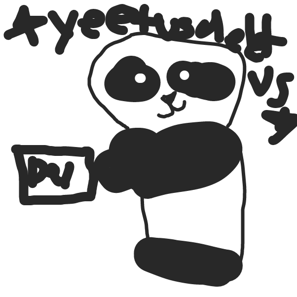 Drawing in Pedro Panda by Oreox4