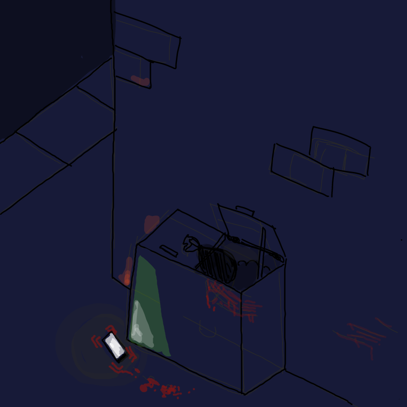 The mystery goes on... - Online Drawing Game Comic Strip Panel by ArelaEstudio