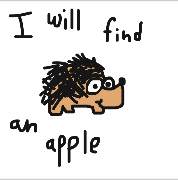 Drawing in Pinto Porcupine by SteliosPapas