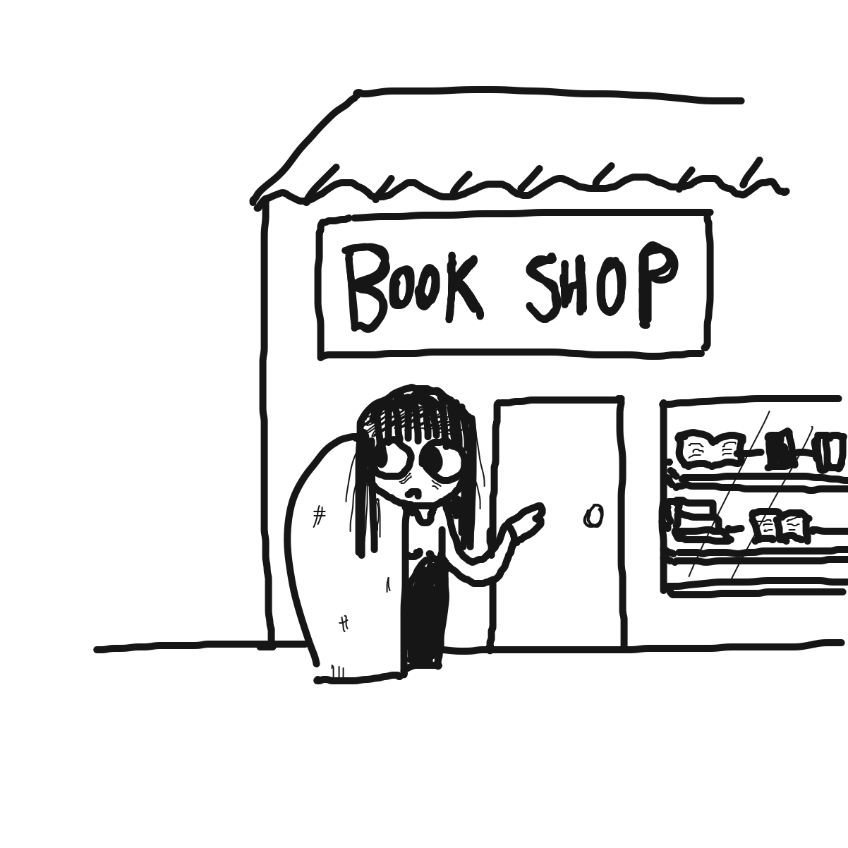 Drawing in Paranoia by Clod