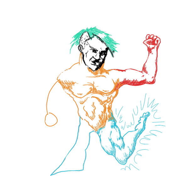  - Online Drawing Game Comic Strip Panel by Wizard Croissant