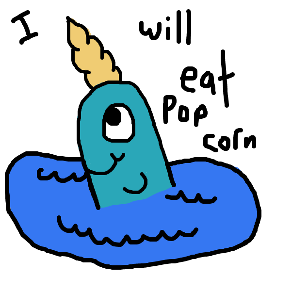 Drawing in Nick Narwhal by SteliosPapas