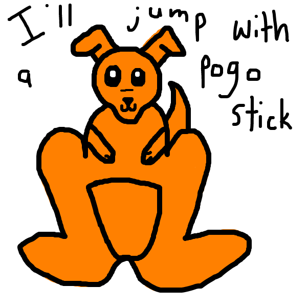 Drawing in Kenny Kangaroo by SteliosPapas