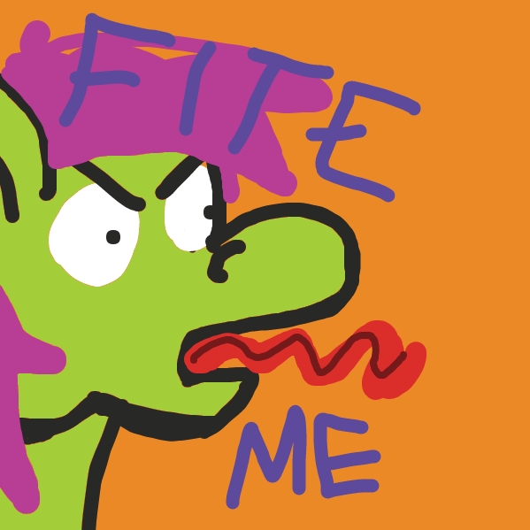 confontations - Online Drawing Game Comic Strip Panel by Skylar