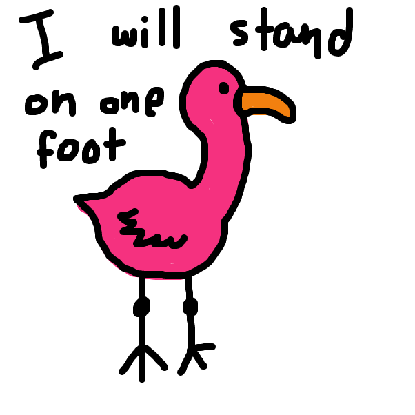 Drawing in Freddy Flamingo by SteliosPapas