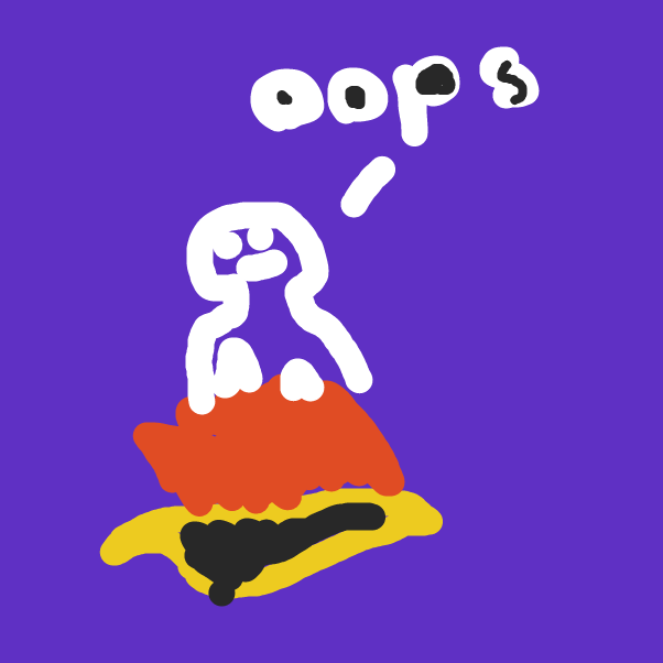 Drawing in oops by Darcinatoryeets