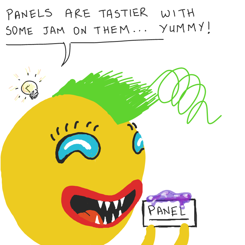 ;) - Online Drawing Game Comic Strip Panel by ArelaEstudio