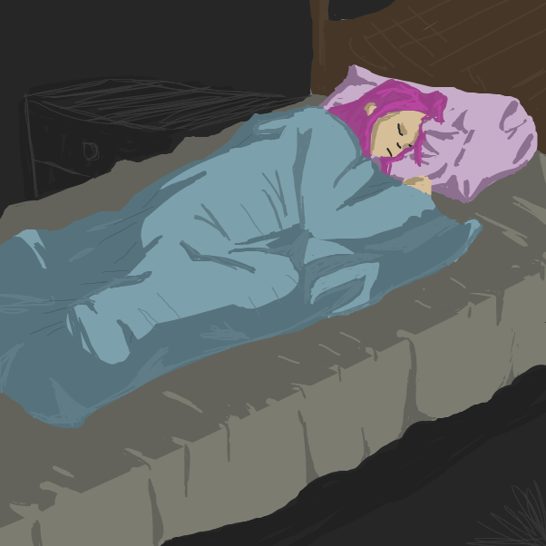 idk if the cloth shadows look right.  - Online Drawing Game Comic Strip Panel by Robro