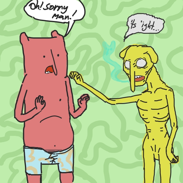  - Online Drawing Game Comic Strip Panel by Robro