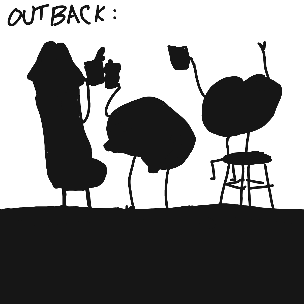  - Online Drawing Game Comic Strip Panel by Potato Man