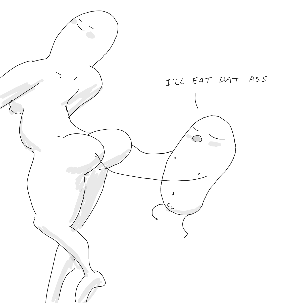  - Online Drawing Game Comic Strip Panel by Potato Man