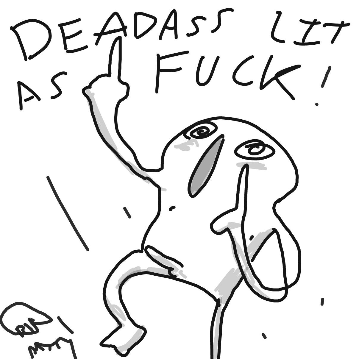  - Online Drawing Game Comic Strip Panel by Potato Man