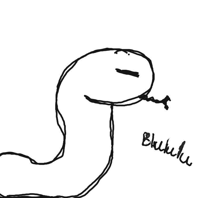 Drawing in Snek  by Paranausea