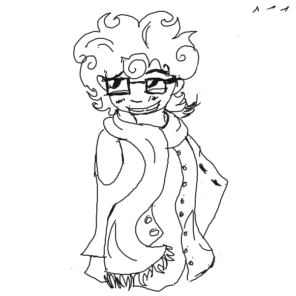 Drawing in lets build him by Paranausea