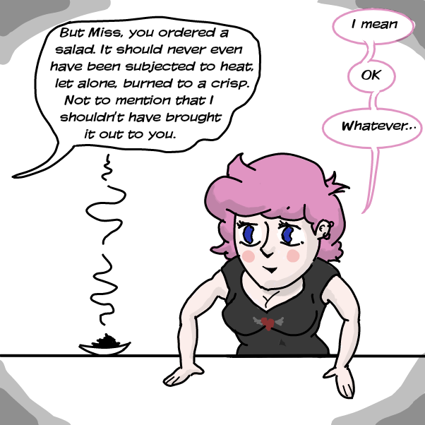 Drawing in "I mean, OK. Whatever..." by Wizard Croissant