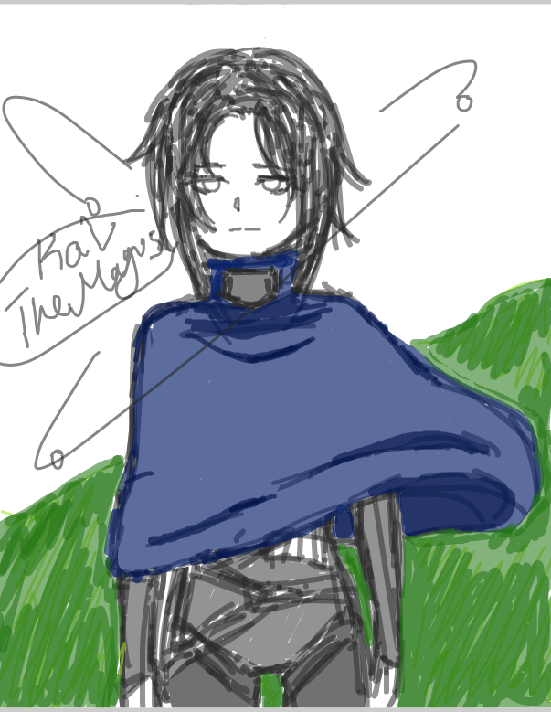 This is my Character! Draw yours in the next panel and let's create a fantasy party! - Online Drawing Game Comic Strip Panel by D34D