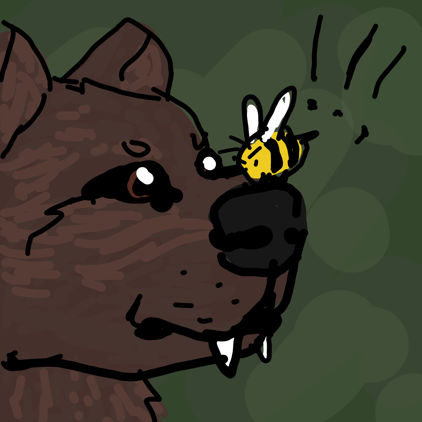 Drawing in Bob Bee by KatrinaW