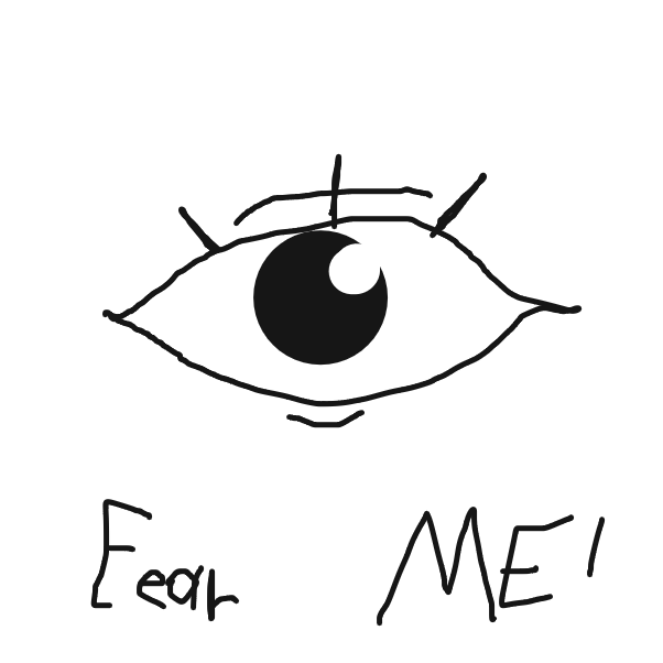 Drawing in Eye by LizardPie34