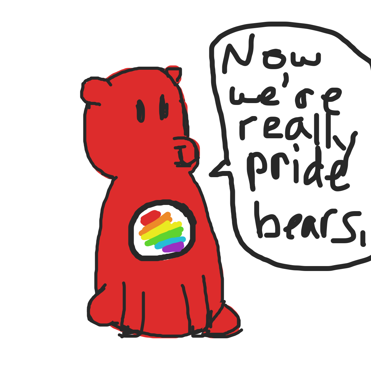  - Online Drawing Game Comic Strip Panel by BlackCatArtist