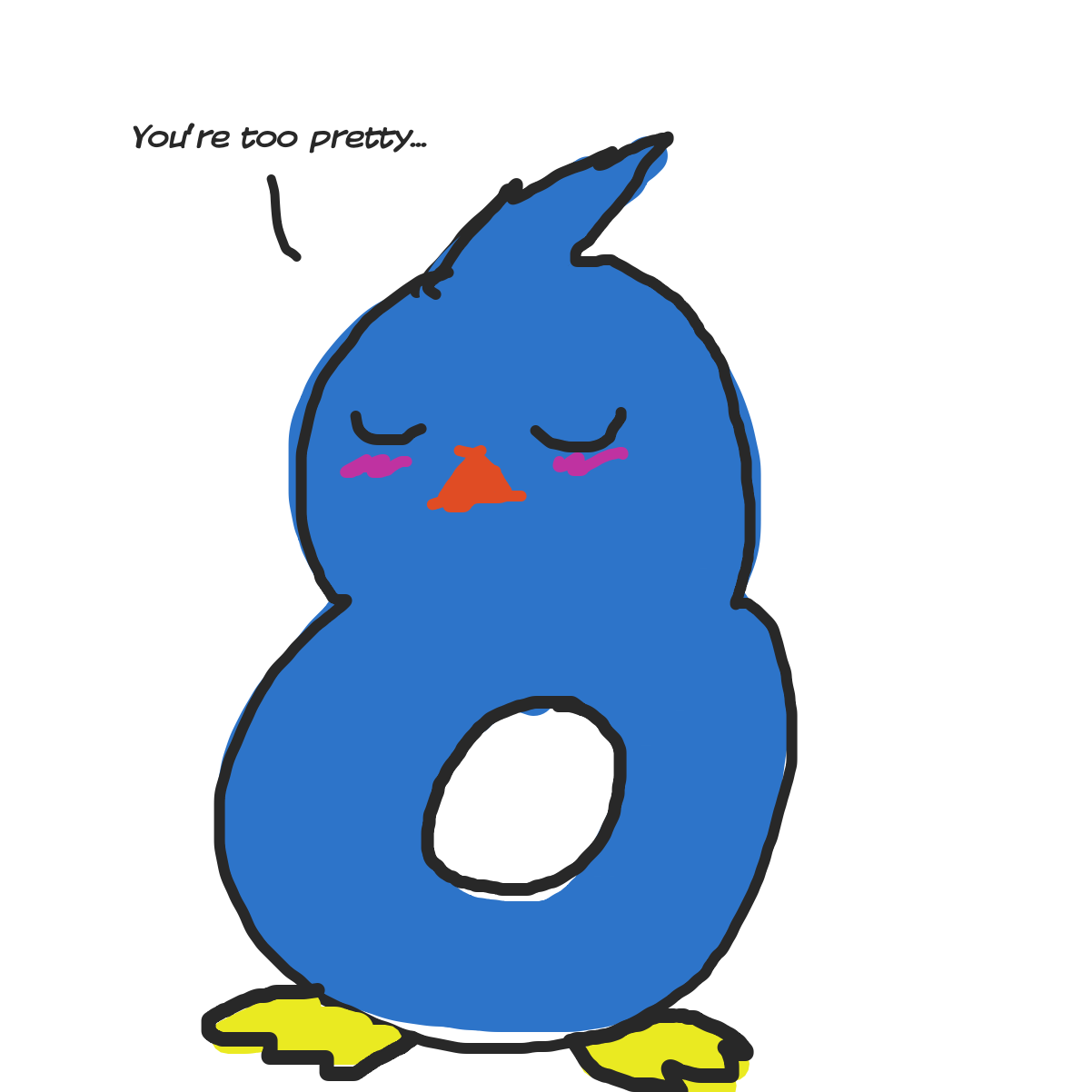  - Online Drawing Game Comic Strip Panel by BlackCatArtist