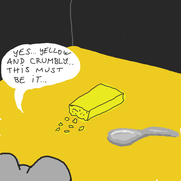 Cheese or not cheese - Online Drawing Game Comic Strip Panel by Mahteeyah