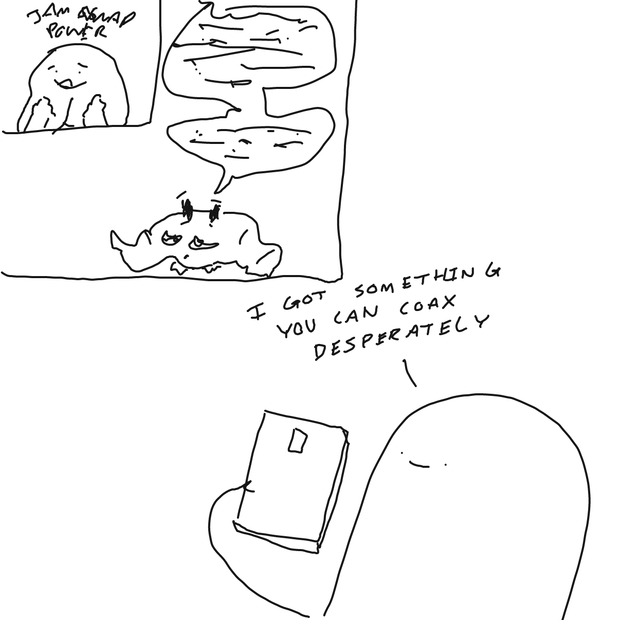  - Online Drawing Game Comic Strip Panel by Potato Man