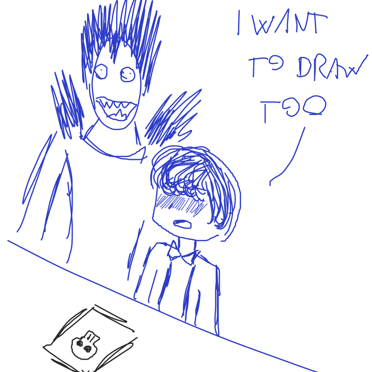Light Yagami joined the game - Online Drawing Game Comic Strip Panel by not a weeb