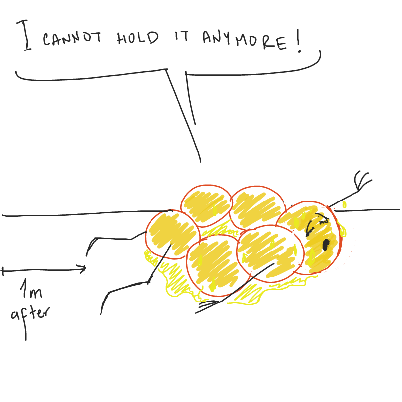 That was just too much effort. - Online Drawing Game Comic Strip Panel by ArelaEstudio