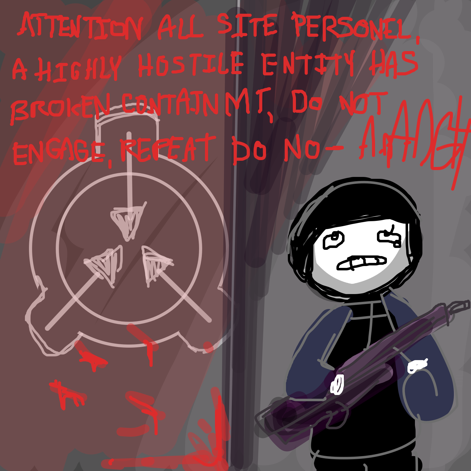 Liked webcomic Containment Breach 