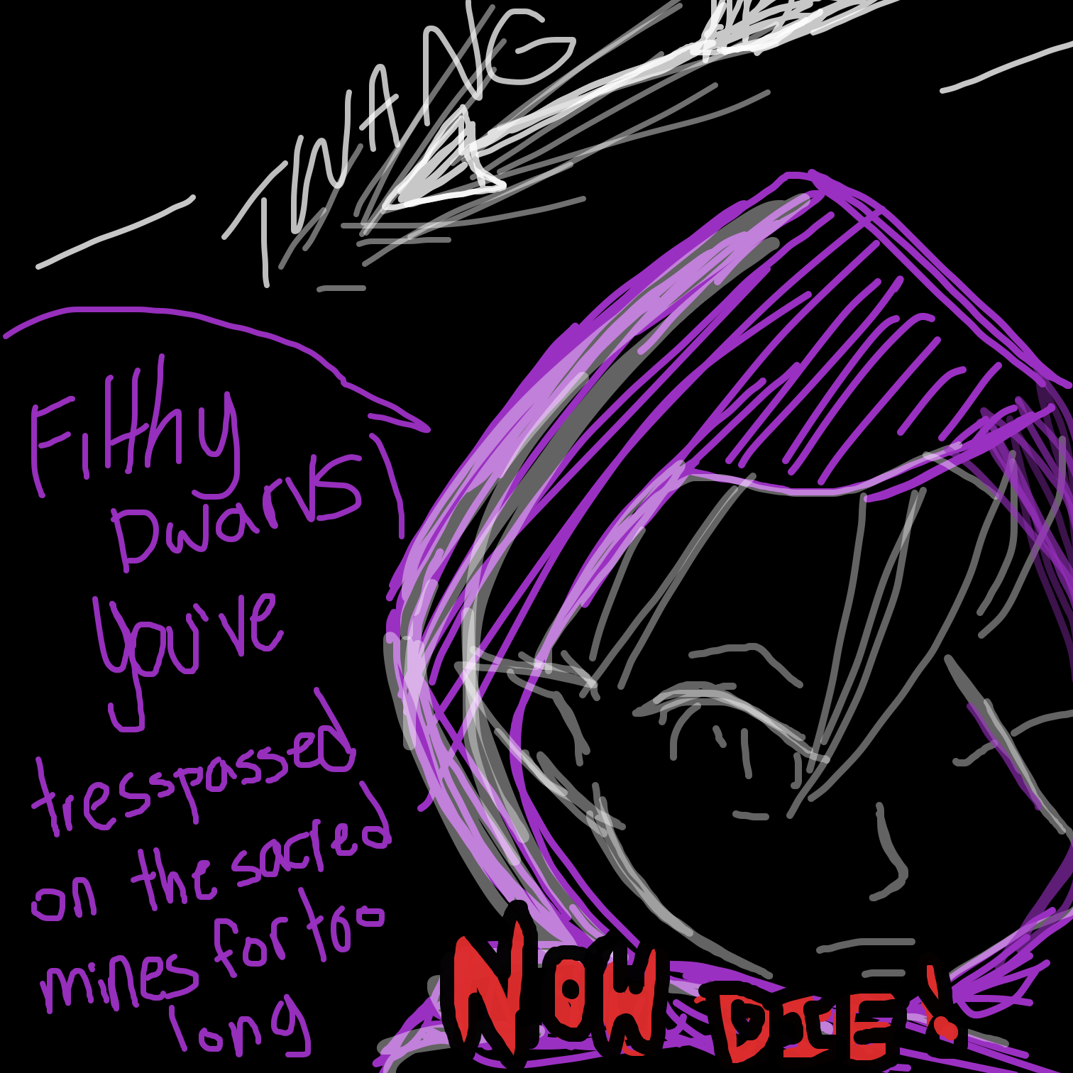  - Online Drawing Game Comic Strip Panel by Juleefish 