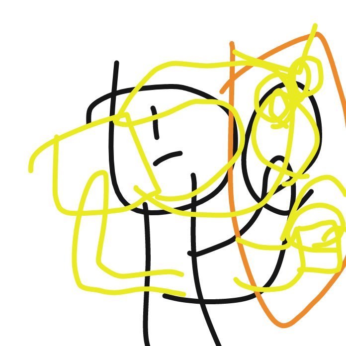 The guy knocks for pizza - Online Drawing Game Comic Strip Panel by BattleForLegoIsland