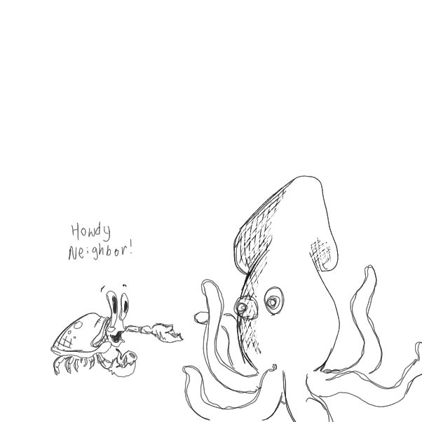  - Online Drawing Game Comic Strip Panel by Wizard Croissant