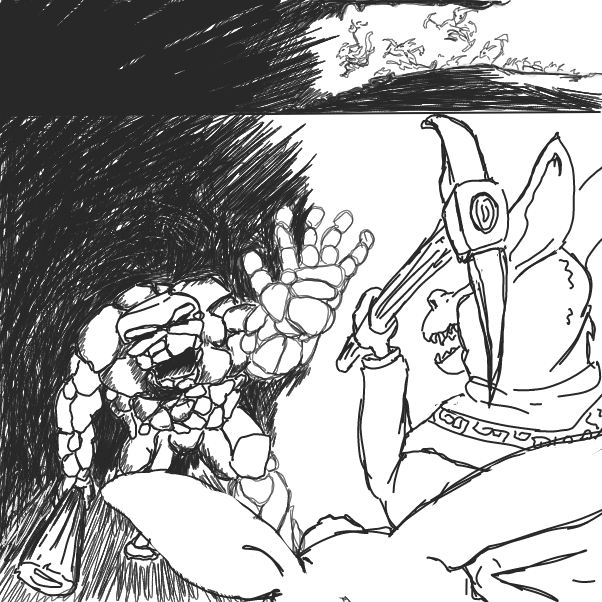  - Online Drawing Game Comic Strip Panel by Wizard Croissant