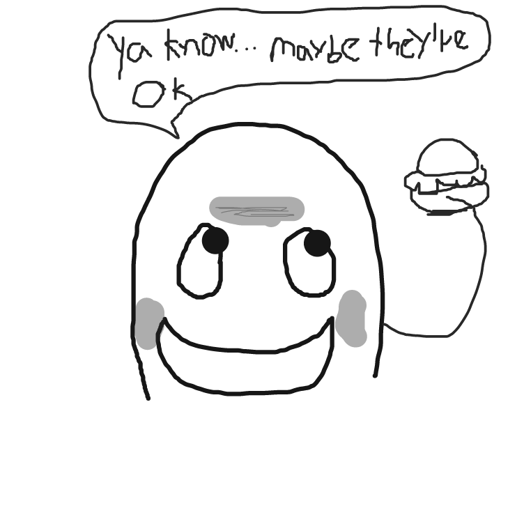 Drawing in fuck chick fil a by HaileyS