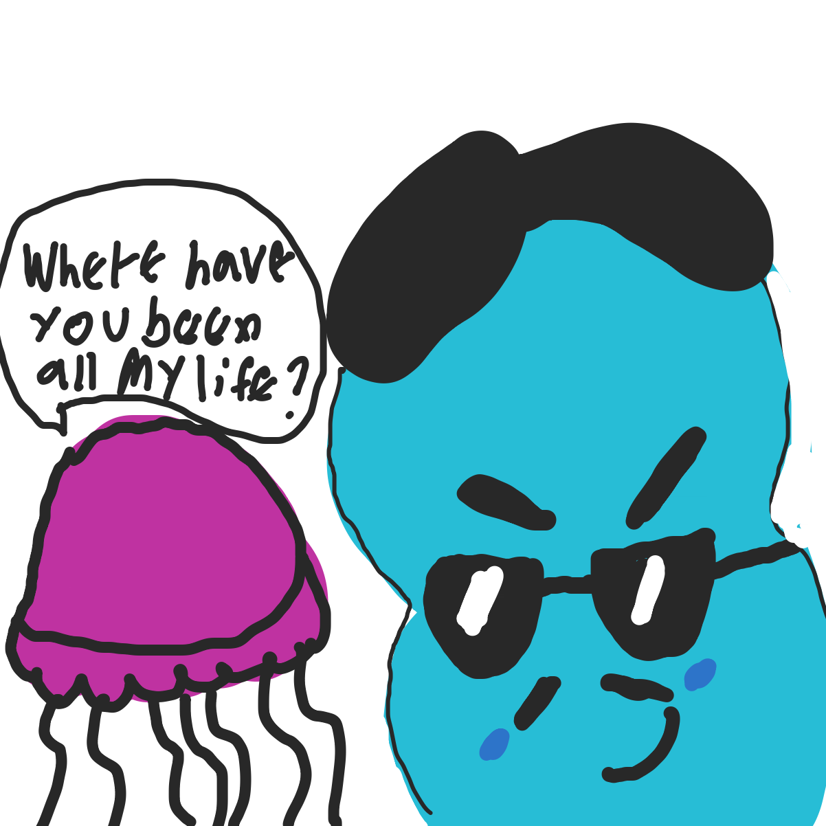  - Online Drawing Game Comic Strip Panel by HaileyS