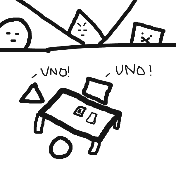  - Online Drawing Game Comic Strip Panel by HiveMind