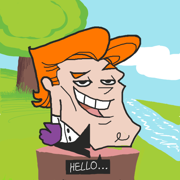 Drawing in This is my first one sorry by redheadsoldier