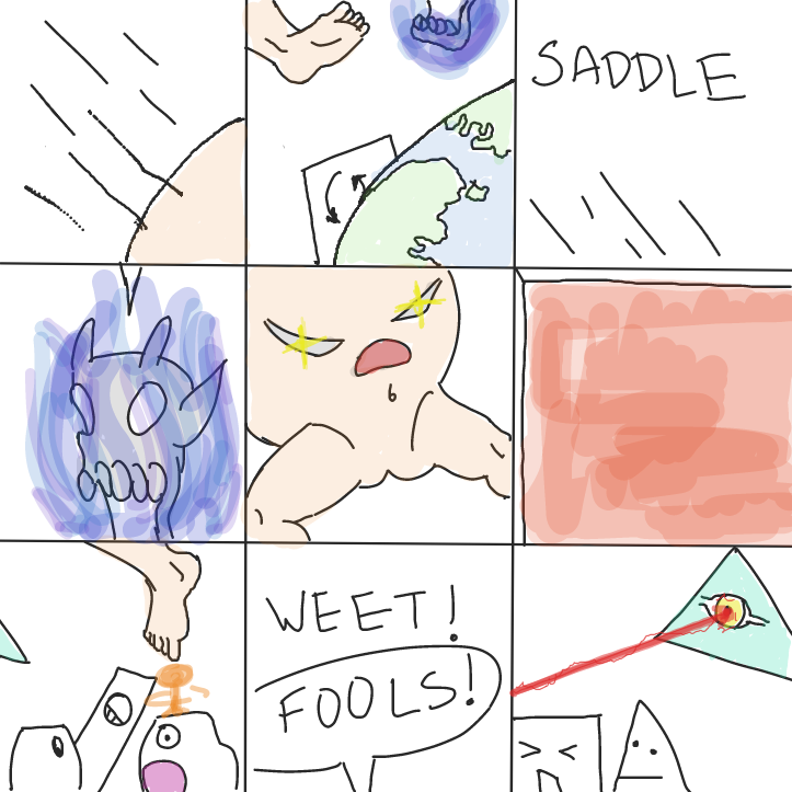  - Online Drawing Game Comic Strip Panel by ArelaEstudio